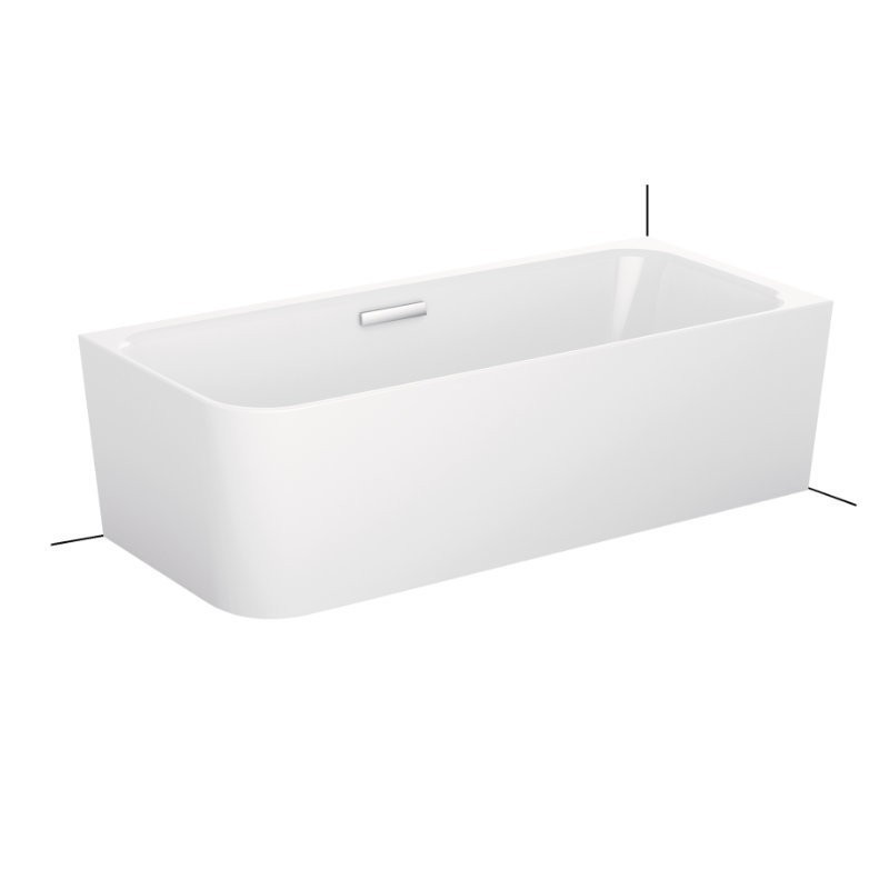 Produktbilder Bette Art V Vorwand-Badewanne | Eckeinbau Abrundung links