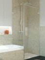 Breuer Avanta Eck-Duschkabine Drehtür mit Badewannenseitenwand, rahmenlos Bild 2