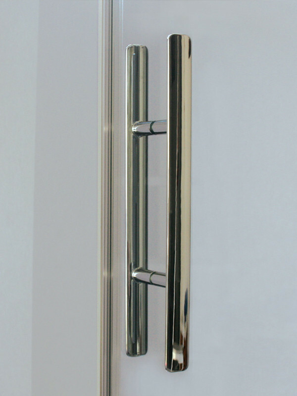 Breuer Avanta Eck-Duschkabine Drehtür mit Festteil und Seitenwand, teilgerahmt Bild 3