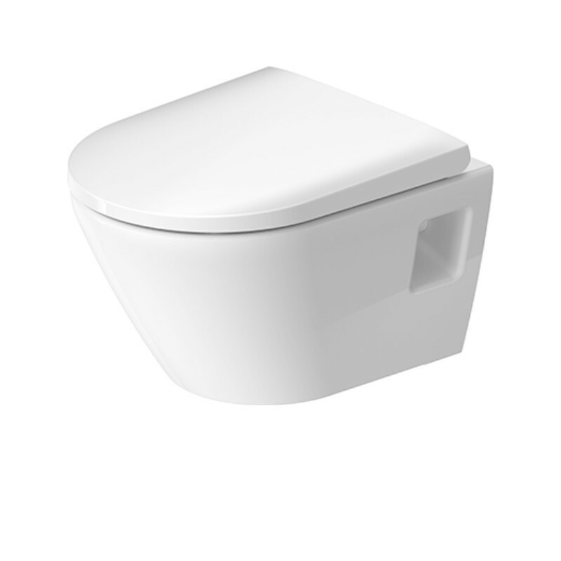 Duravit Wand-WC Set D-Neo Compact Rimless® Bild 3