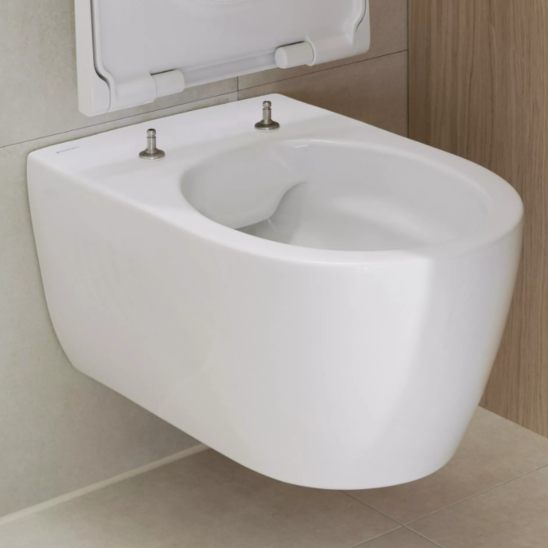 Geberit Icon mit | Duofix-Vorwandelement Betätigungsplatte und Deckel, BadDepot Wand-WC-Set