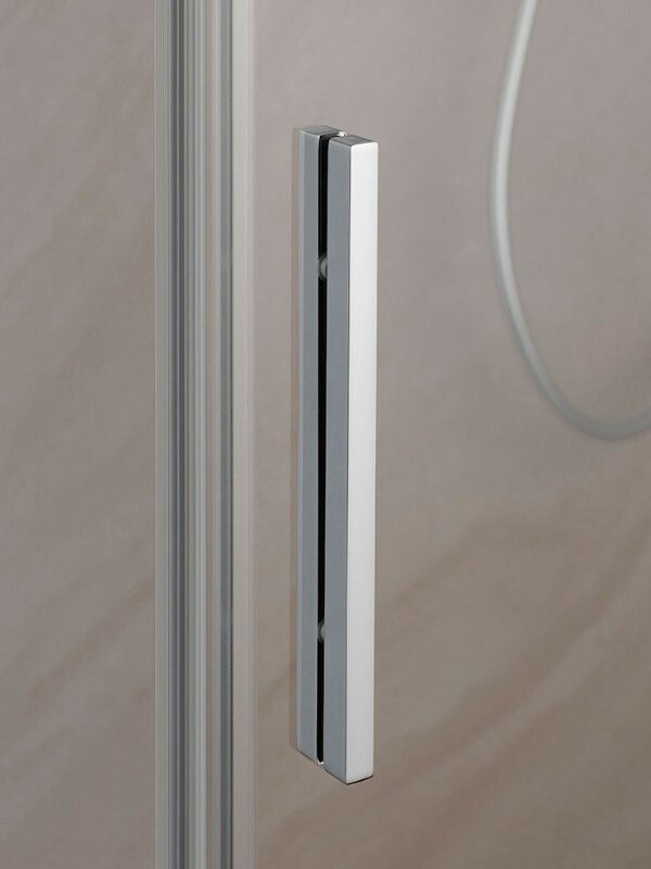 HSK Favorit Eck-Duschkabine 2-teilig mit Gleittür und Seitenwand mit Magnetgleiter Bild 2