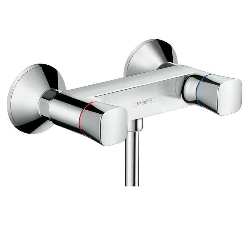 Hansgrohe Logis 2-Griff Brausemischer Aufputz Bild 1