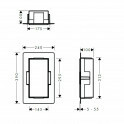 Hansgrohe XtraStoris Minimalistic Wandnische rahmenlos 300/150/100 Bild 7