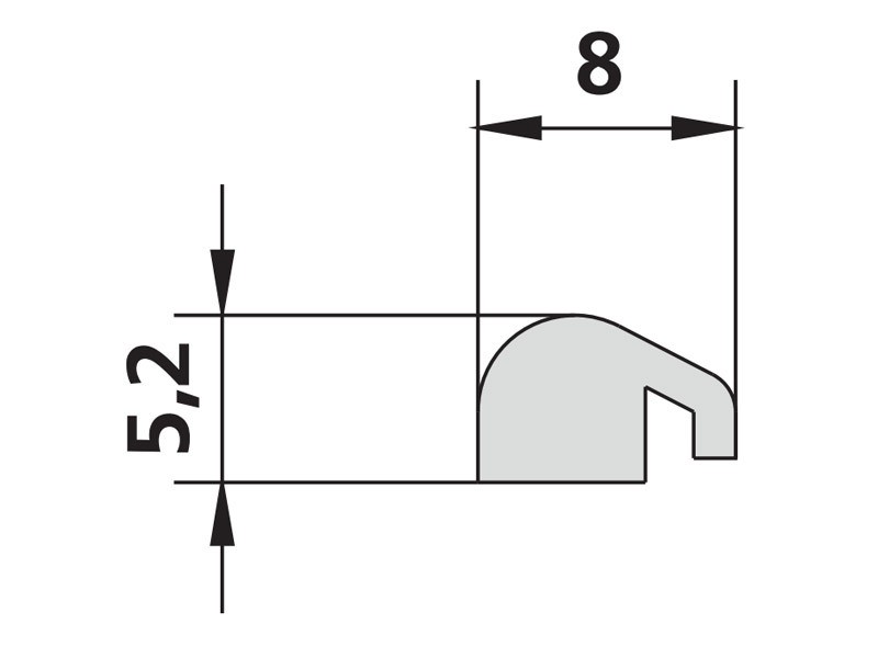 Kermi Raya Bodenschwelle 6805A Bild 1