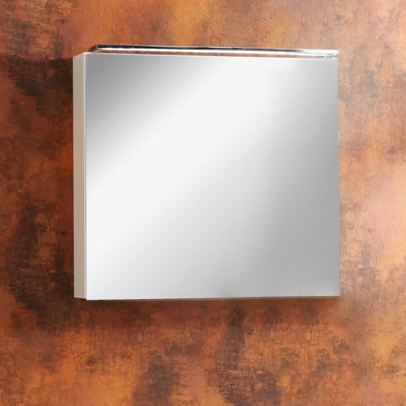 Lanzet Spiegelschrank mit Aufsatzleuchte L5 Gästebad Bild 1