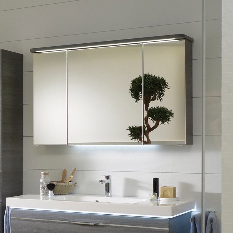 Produktbilder Pelipal Balto Spiegelschrank 2 | inkl. Kranz mit LED-Einbauleuchte
