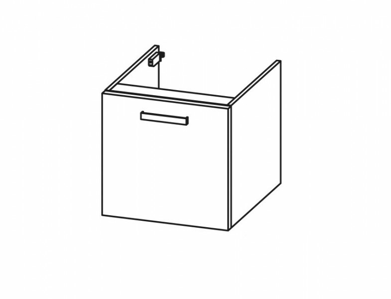 Pelipal Pcon Waschtischunterschrank | 1 Tür | gerade Bild 1