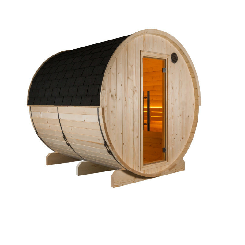 Sentiotec Fass-Sauna KUUSI Bild 1