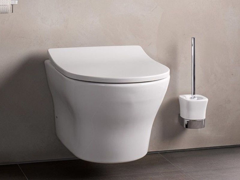 Toto MH Wand-WC spülrandlos mit Tornado Flush + WC Sitz Absenkautomatik Bild 1