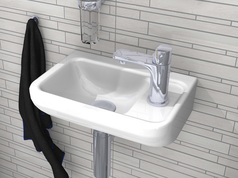 Villeroy & Boch Architectura Handwaschbecken asymmetrisch | abgerundete Kanten Bild 1