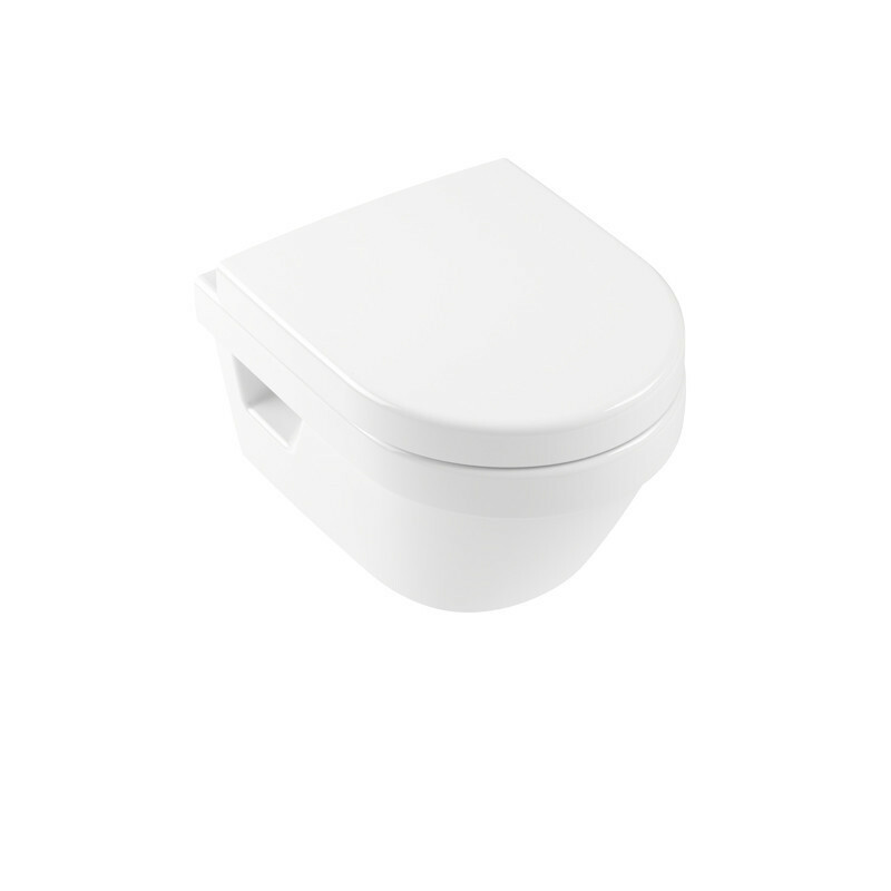 Produktbilder Villeroy & Boch Architectura Wand-WC Compact spülrandlos Combi-Pack