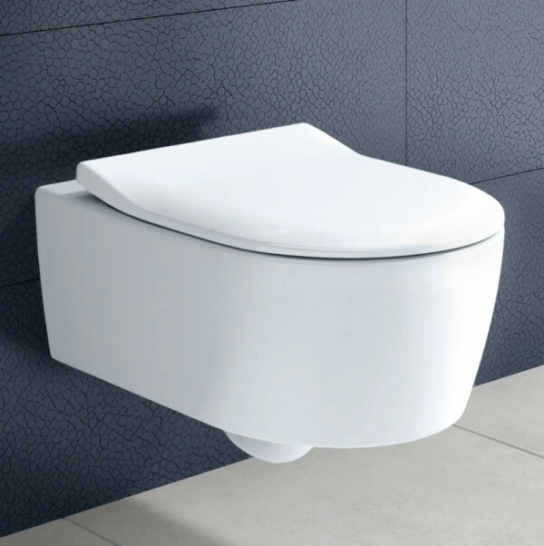 Villeroy & Boch Avento Wand-WC spülrandlos Combi-Pack | Slimseat Bild 6