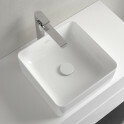 Villeroy & Boch Collaro Aufsatzwaschtisch quadratisch | 380 x 380 mm Bild 4