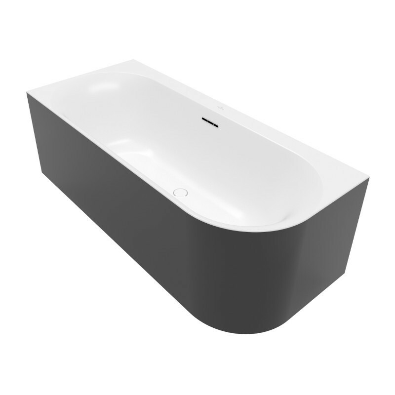 Villeroy & Boch Loop & Friends Oval Vorwand-Badewanne | Eckeinbau Bild 1