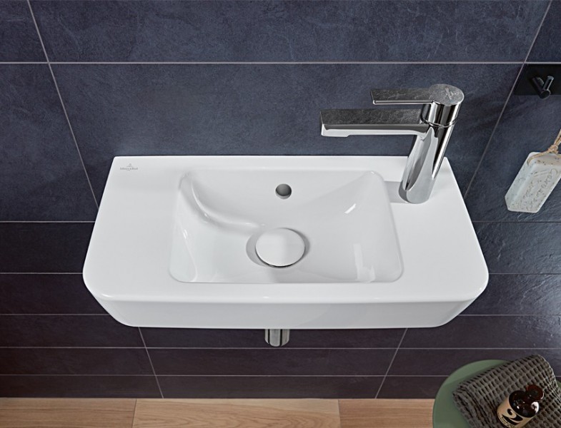 Produktbilder Villeroy & Boch O.novo Handwaschbecken Compact 3 | rechteckiges Design