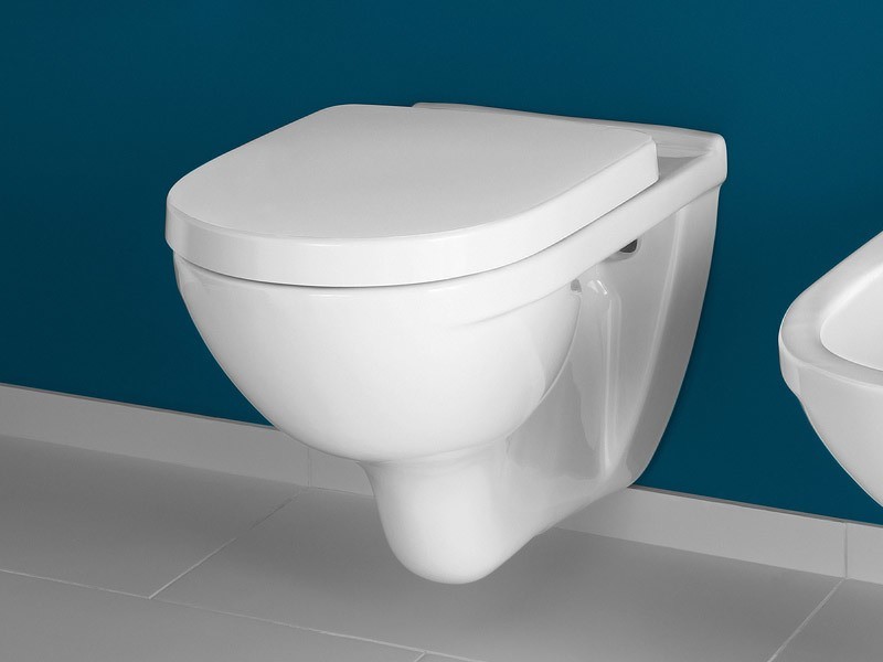 Villeroy & Boch O.novo Wand-WC Compact spülrandlos DirectFlush Bild 1