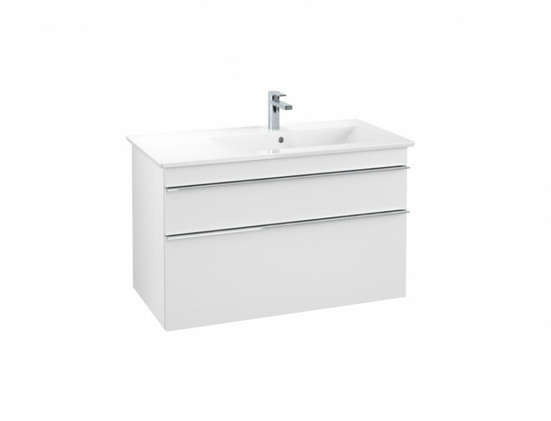 Villeroy & Boch Venticello Waschbeckenunterschrank mit 2 Auszügen | für Becken rechts | Breite 953 mm Bild 2