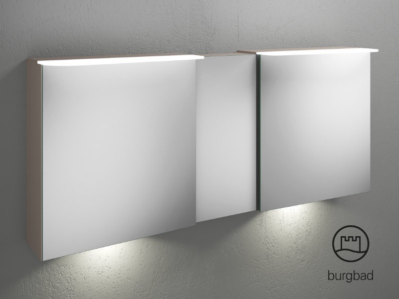 Produktbilder burgbad Badu Doppel-Spiegelschrank | 3 Türen