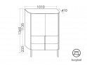 burgbad Lavo 2.0 Hochschrank | 2 Türen | 2 Schubladen Bild 5